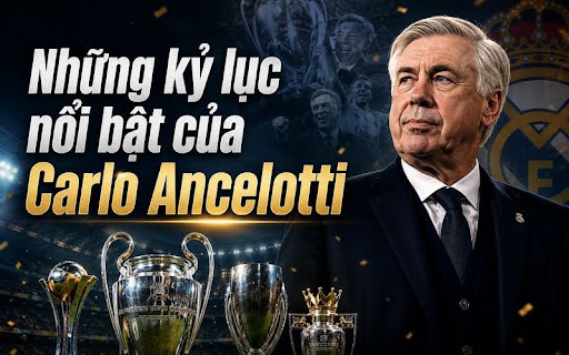 Coach Carlo Ancelotti and His Illustrious Career
