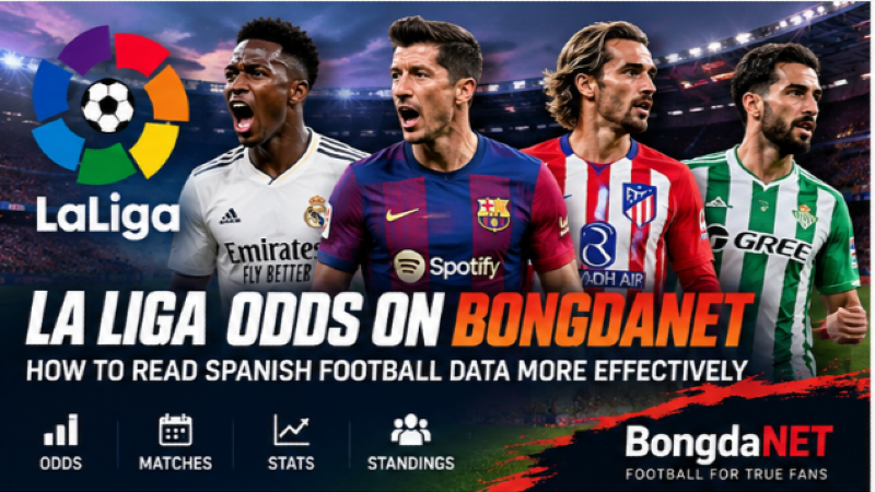 La Liga Odds on BongdaNET – How to Read Spanish Football Data More Effectively